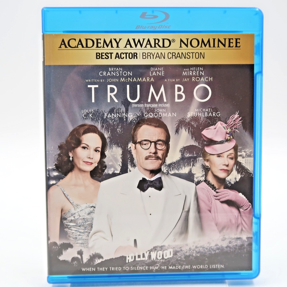Trumbo Blu-ray 2015 Movie Bryan Cranston E-ONE NTSC Biography Drama